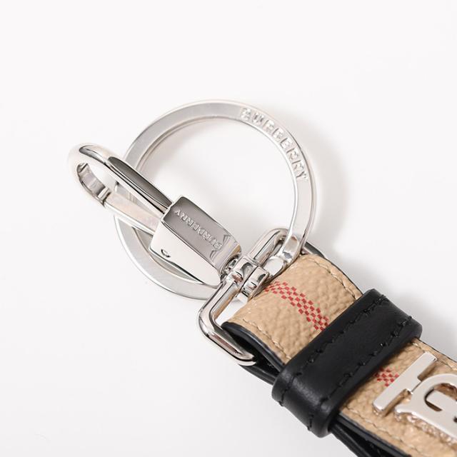 BURBERRY バーバリー  キーリング キーホルダー TBモノグラム キーリング 8066095 メンズ ユニセックス ベージュ チェックの通販は