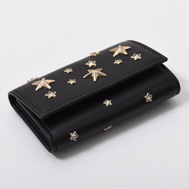 美品 JIMMY CHOO ジミーチュウ レザーキーケース Neptune JIMMY CHOO ジミーチュウ キーケース NEPTUNE ネプチューン