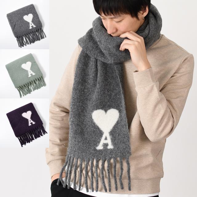 AMI ALEXANDRE MATTIUSSI アミ マフラー Ami de Coeur オーバー