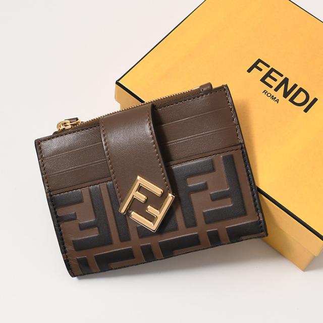 FENDI カードケース コインケース FFロゴ レザー 8M0507 ADYM FENDI フェンディ コインケース カードケース FFダイヤモンド