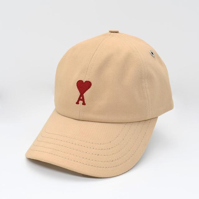 アミパリス　ワンポイントコットンキャップ AMI PARIS (アミパリス) ワンポイント コットン キャップ Ami de Coeur