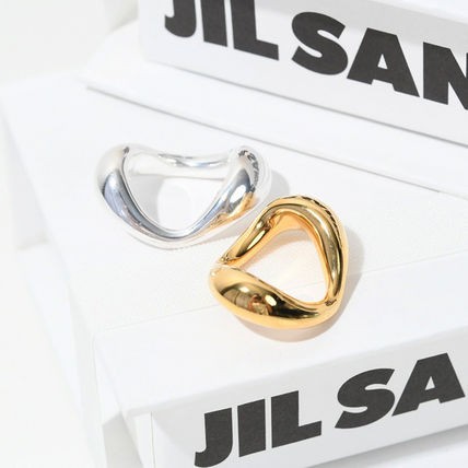 JILSANDER ジルサンダー 指輪 アクセサリー Anello リング J12UQ0013 J12003 レディース 女性 SILVER GOLD  シルバー ゴールド シンプル ｜au PAY マーケット