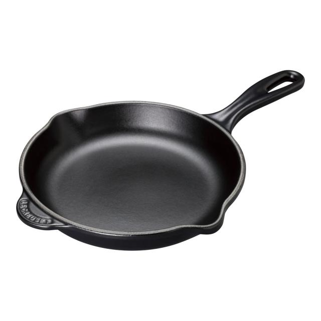 LE CREUSET ル・クルーゼ スキレット　２０１２４ ２０cm　マットブラック