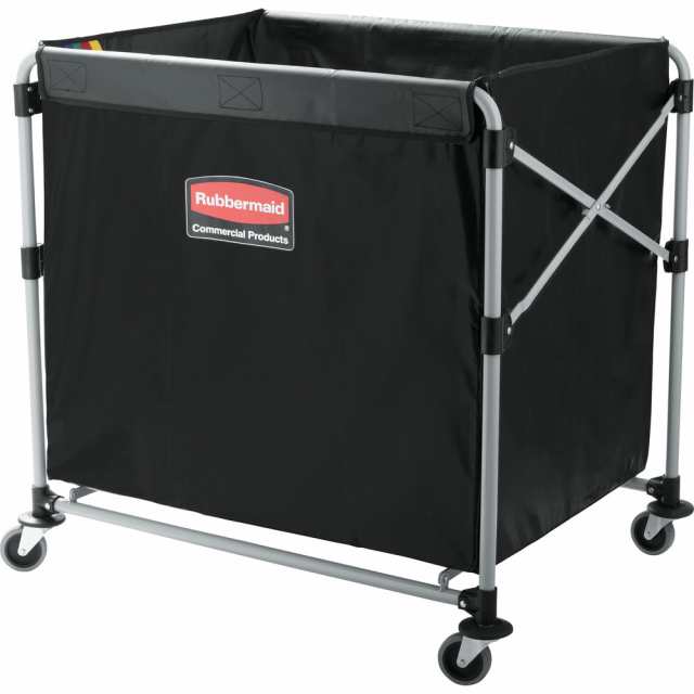 Rubbermaid/ラバーメイド 【代引不可】エレクター Xカート ワイドタイプ ブラック 1881750の通販は