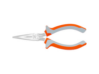 KLEIN TOOLS クラインツールズ 絶縁ロングノーズプライヤー 180mm 203-6-EINS