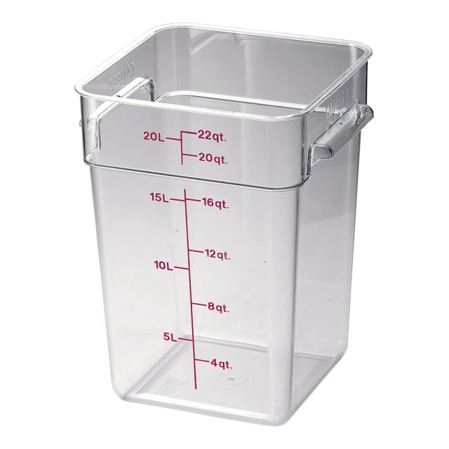 CAMBRO キャンブロ 角型フードコンテナークリアー／２２ＳＦＳＣＷ 6,153円