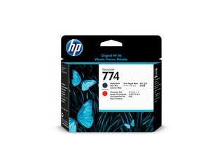 HP エイチピー HP 774 プリントヘッド マットブラック/クロムレッド P2V97A