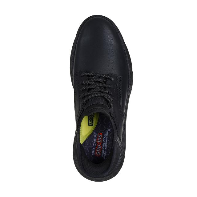 SKECHERS/スケッチャーズ 【メンズ】ガルザ ガービン【26.0cm】【ブラック】 205046 スリップインズ ビジネスシューズ