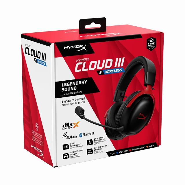 HyperX ハイパーエックス HyperX Cloud III S ワイヤレス HyperX ハイパーエックス HyperX Cloud III S ワイヤレス