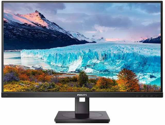 PHILIPS フィリップス フルHD対応 27型液晶ディスプレイ /HDMI、DP、USB Type-C/ブラック/スピーカー 273S1/11