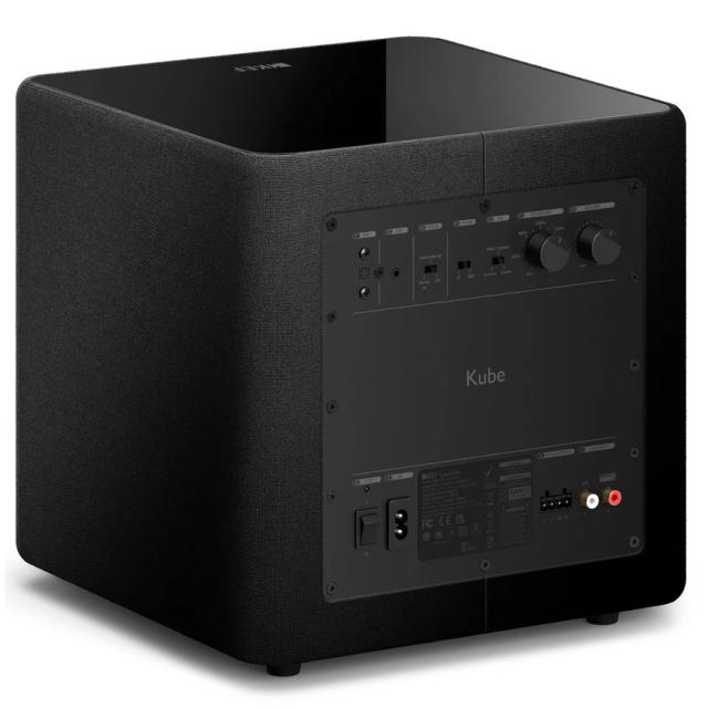 KEF JAPAN Kube 8 MIE(ブラック) サブウーファー Subwoofer
