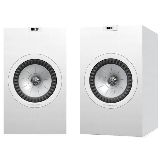 KEF JAPAN 【メーカー在庫限り】Q350(サテンホワイト) ペア　※グリル（サランネット）は別売の通販は