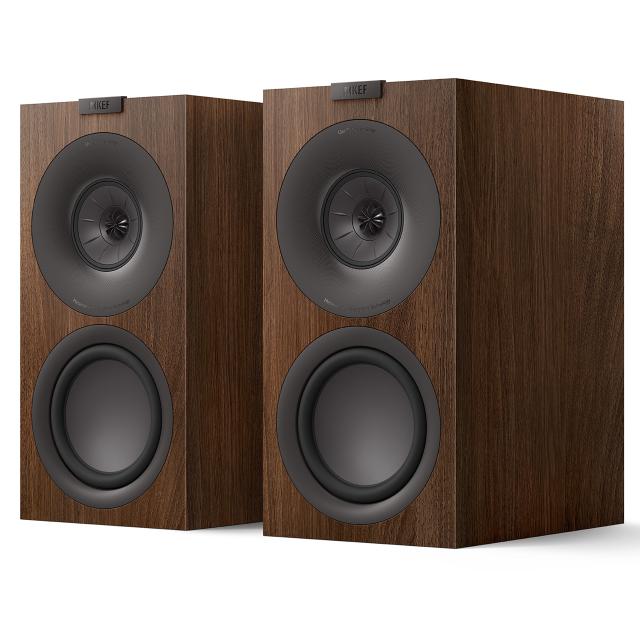 【5年間延長保証込】KEF JAPAN 納期3月上旬以降 Q Concerto Meta Walnut (ウォールナット) 3ウェイ・ブックシェルフ型スピーカー ペア
