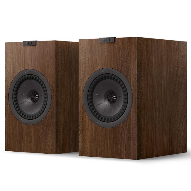 KEF JAPAN Q3 Meta Walnut (ウォールナット) 2ウェイ・ブックシェルフ型スピーカー ペア