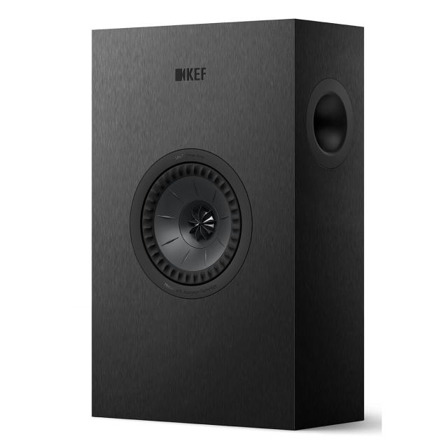 KEF JAPAN Q4 Meta Satin Black (サテンブラック) 2ウェイ・オンウォールスピーカー 1本