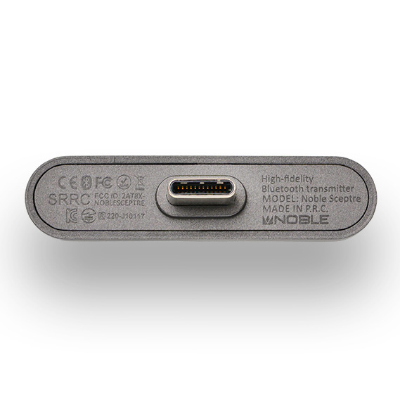 Noble Audio ノーブル・オーディオ 納期5月下旬以降 NBA-SCEPTRE Sceptre ドングル型ロスレスBluetoothトランスミッター Gunmetal セプター　_4