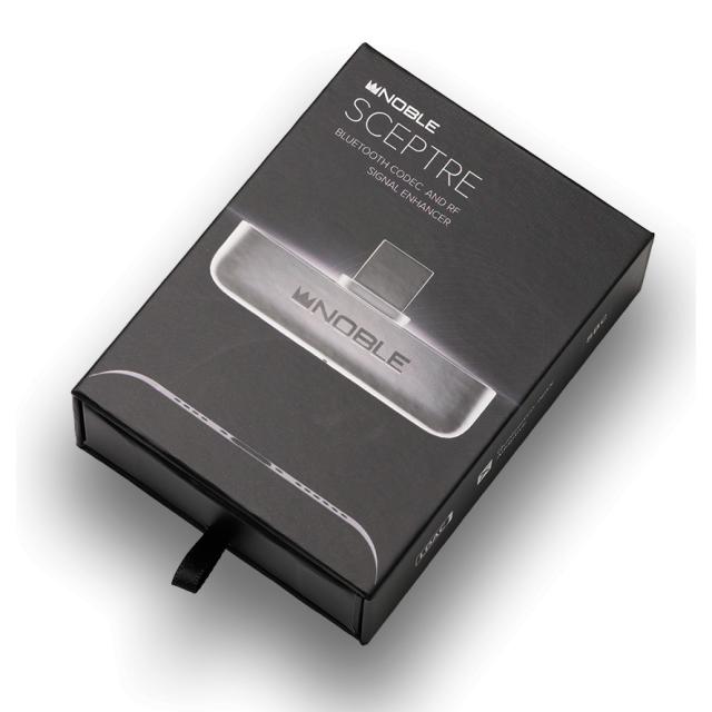 Noble Audio ノーブル・オーディオ 納期5月下旬以降 NBA-SCEPTRE Sceptre ドングル型ロスレスBluetoothトランスミッター Gunmetal セプター　_5