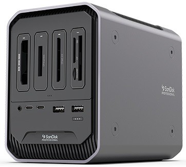 WESTERN DIGITAL ウエスタンデジタル メディアリーダー用 4ベイドッキングステーション PRO-DOCK 4 SDPD14F-0000-SBAAD