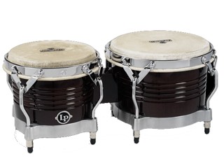 LP エルピー M201　LP Matador Wood Bongos Dark Brown Chrome マタドールボンゴ