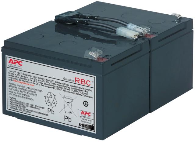 シュナイダーエレクトリック（APC） APC SUA1000J/SUA1000JB/SMT1000J 交換用バッテリー 純正 RBC6L