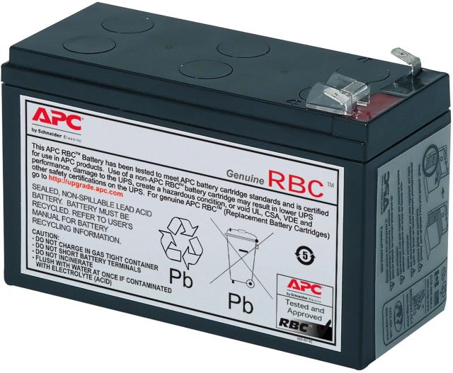 シュナイダーエレクトリック（APC） APC  RBC17JBE750M2-JP/BE750G-JP交換用バッテリー 純正 RBC17J