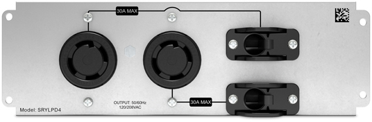 シュナイダーエレクトリック（APC） APC Smart-UPS Modular Ultra バックプレートキット L14-30R×2 SRYLPD4