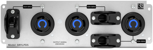 シュナイダーエレクトリック（APC） APC Smart-UPS Modular Ultra バックプレートキット L6-30R×3 SRYLPD5