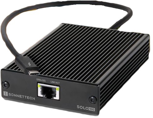 Sonnet Technologies Solo 10G - Thunderbolt3接続 10GbE変換アダプター SOLO10G-TB3
