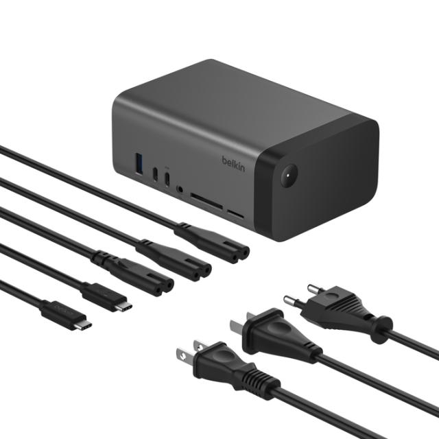 belkin ベルキン USB-C 11-in-1 Pro GaNドック（150W） INC020qcSGY