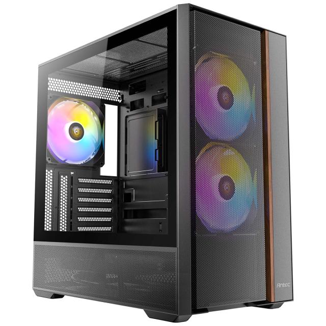 Antec アンテック ミドルタワーPCケース ブラック FLUX REAR