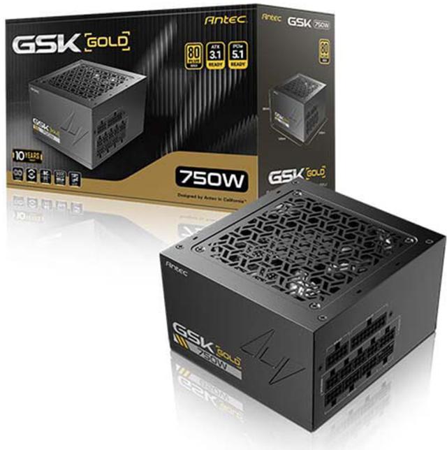 Antec アンテック 80PLUS GOLD 認証取得 高効率高耐久電源ユニット