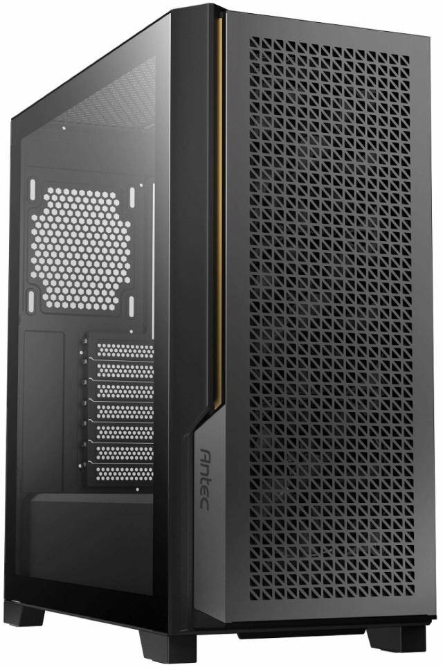 Antec アンテック PWMファン3個 強化ガラス搭載のE-ATX対応ミドルタワーケース ブラック P20C
