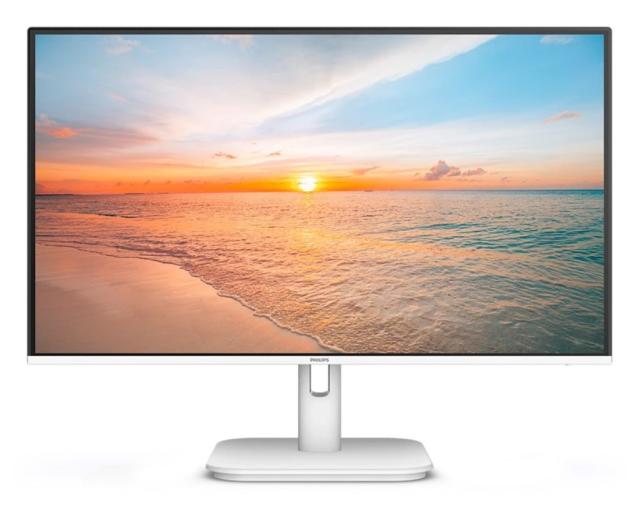 PHILIPS フィリップス FHD対応23.8型液晶ディスプレイ フルHD ホワイト スピーカーあり 省資源化パッケージ 24E1N1200AW/11