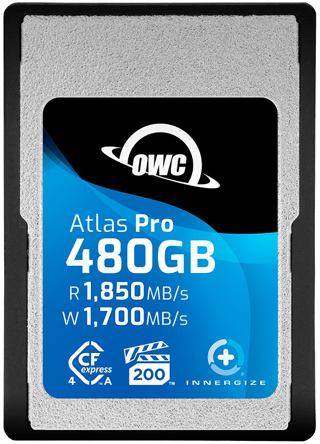 OWC Atlas Pro CFexepressカード Type-A 480GB OWCCFXA4P00480