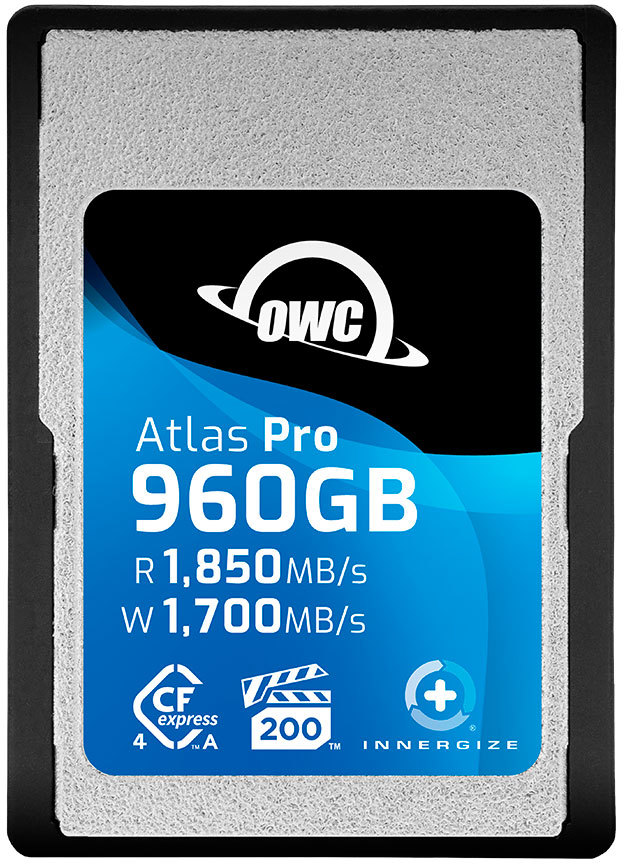 OWC Atlas Pro CFexepressカード Type-A 960GB OWCCFXA4P00960