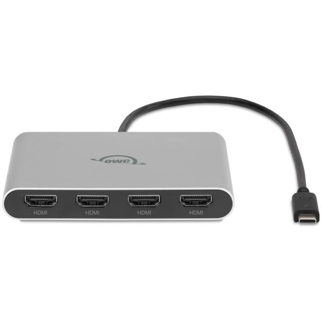 OWC Type-C to HDMI 変換アダプター 4K対応x4ポート OWCCADPDL4HDMI