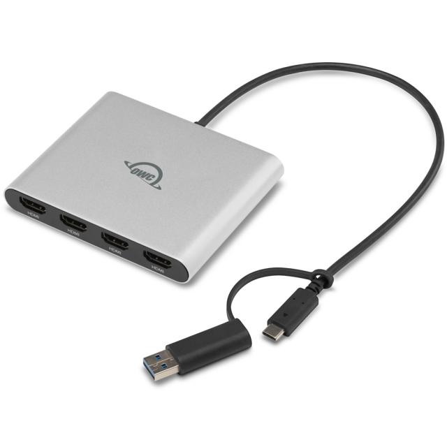 OWC Type-C to HDMI 変換アダプター 4K対応x4ポート OWCCADPDL4HDMI