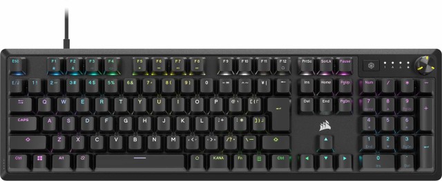 CORSAIR コルセア ゲーミングキーボード K70 CORE 赤軸Black 日本語配列 CH-910971E-JP