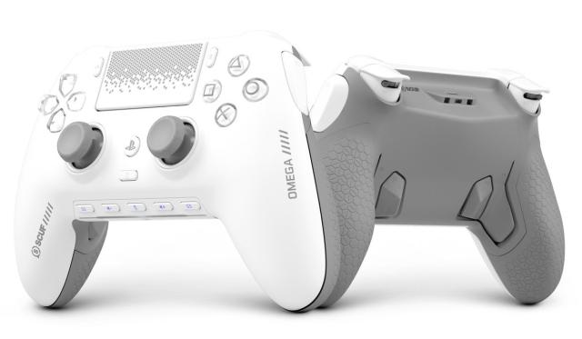 CORSAIR コルセア SCUF製 Omega Wireless Omronメカニカルスイッチ Bluetooth USBドングル ホワイト 408-178-01-010-WW