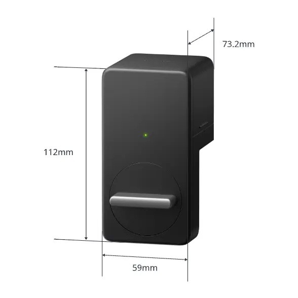 SwitchBot スイッチボット スイッチボット ロック W1601700-GH ブラックの通販は