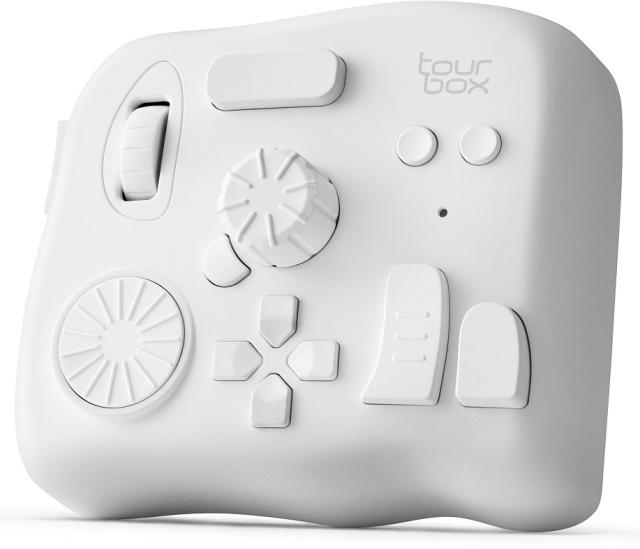 【Amu 】Tour Box ELITE トランスルーセント 左手デバイス TourBox｜ツアーボックス TourBox Elite トランスルーセント[左手/片手