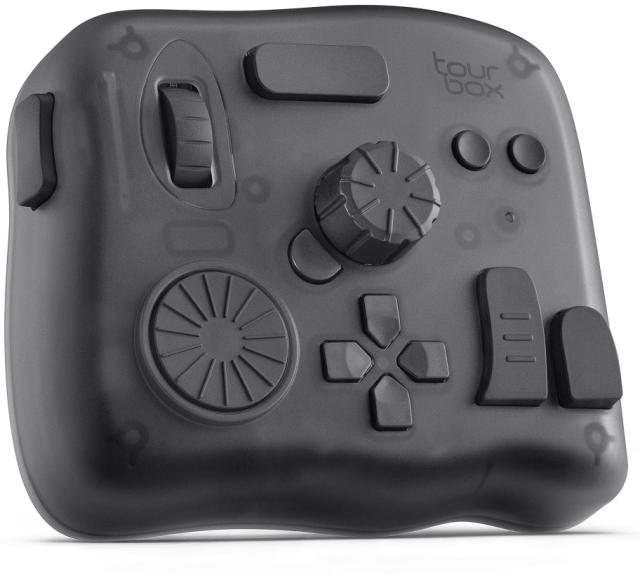 TourBox Japan 左手用デバイス Bluetooth編集コントローラー TourBox