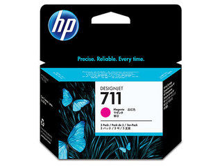 HP エイチピー HP711インクカートリッジ マゼンタ29ml×3 CZ135A