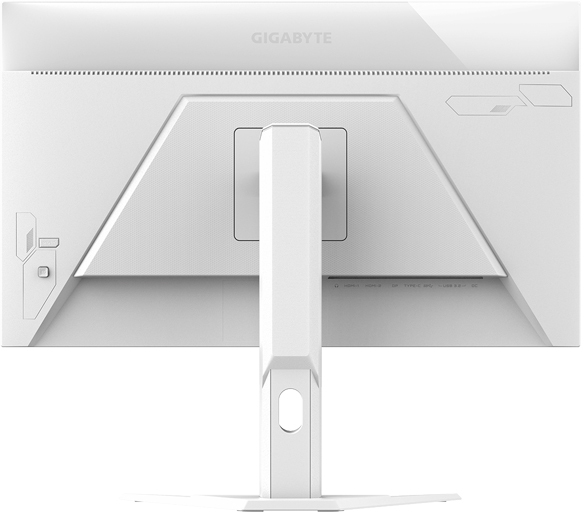 GIGABYTE GIGABYTE ゲーミングモニター 27インチ QHD 平面モニター ホワイト 180Hz 1ms HDR対応 M27QA ICE_1