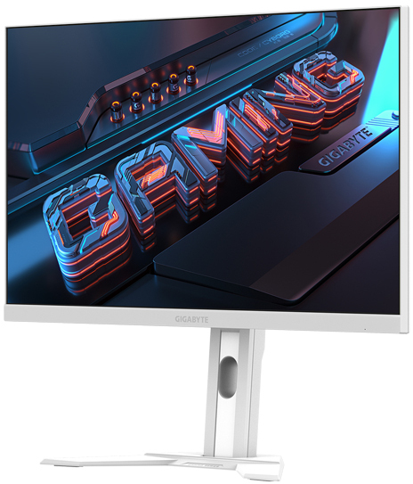 GIGABYTE GIGABYTE ゲーミングモニター 27インチ QHD 平面モニター ホワイト 180Hz 1ms HDR対応 M27QA ICE_2