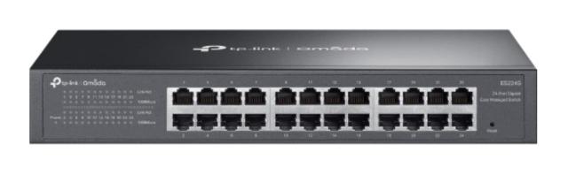 TP-Link ティーピーリンク Omada ギガビットポートx24 イージーマネージスイッチ ES224G(UN)