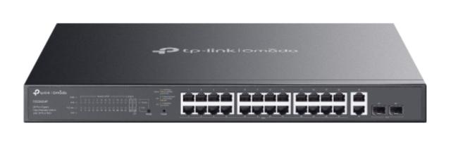 TP-Link ティーピーリンク Omada ギガビットポートx28 イージーマネージスイッチ(PoE+ポートx24搭載) ES228GMP(UN)
