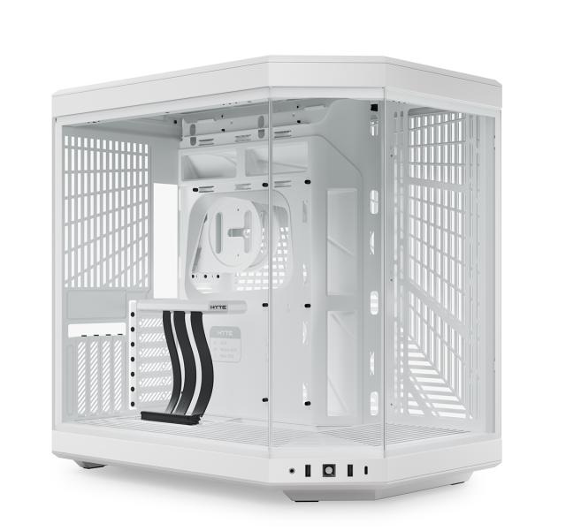 HYTE ハイト ピラーレス式パノラマガラス搭載PCケース スノーホワイト Y70 Snow White