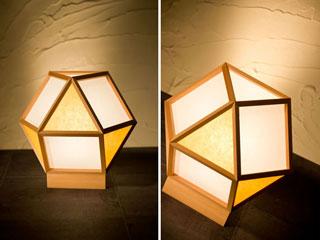 SINYO 新洋電気 A522-E 行灯 的/mato (白×山吹)