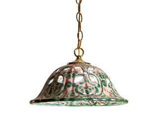 SINYO 新洋電気 SR7333　スペイン・陶器ペンダントライト【LED対応】(E26・100W白熱電球付)の通販は